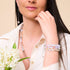 Rainbow Supernova | Silver | Galaxy Glass Statement Necklace